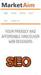 Mobile Screenshot of marketaim.ca